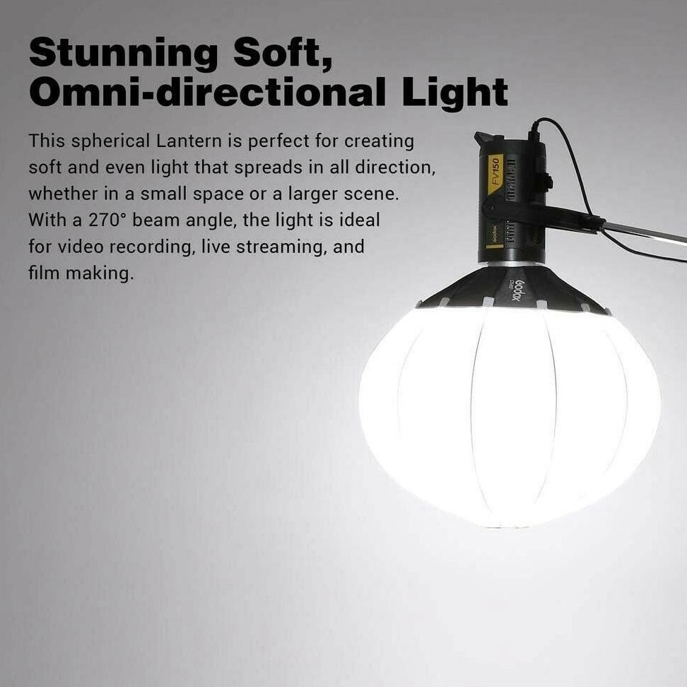 olp Godox Softbox Lantern Softbox Reflector Umbrella 85cm - CS-85D - Softbox Ballon lantern