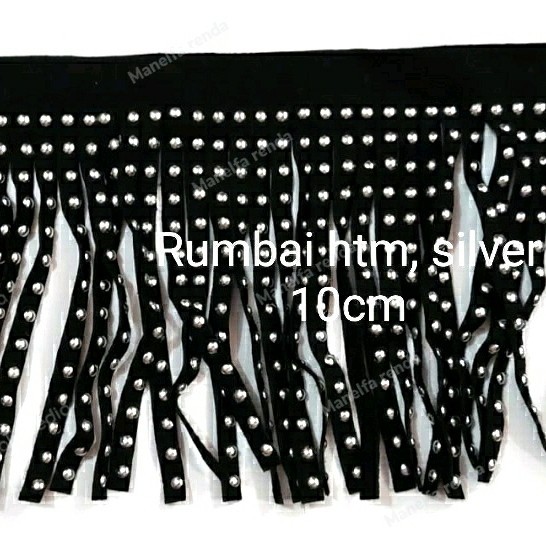 KHUSUS GOSEND! renda rumbai htm, mutek silver, harga per meter