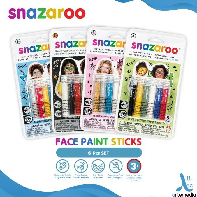 

CAT MUKA SNAZAROO STICK FACE BODY PAINT COLOR SET ORIGINAL