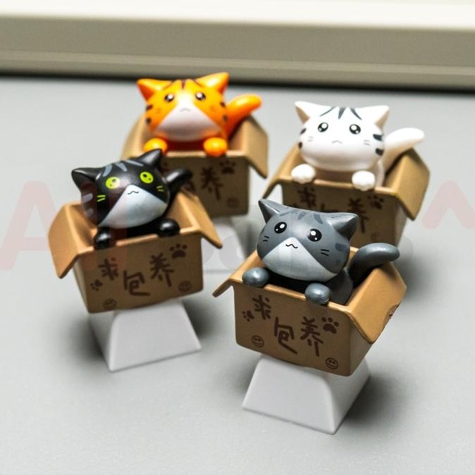 

KAWAII CATS - CAT ARTISAN KEYCAP FOR MECHANICAL KEYBOARD ORIGINAL