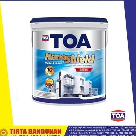 

TOA NANO SHIELD SHEEN CAT TEMBOK TINTING EXTERIOR HARGA BY REQUEST WRN ORIGINAL