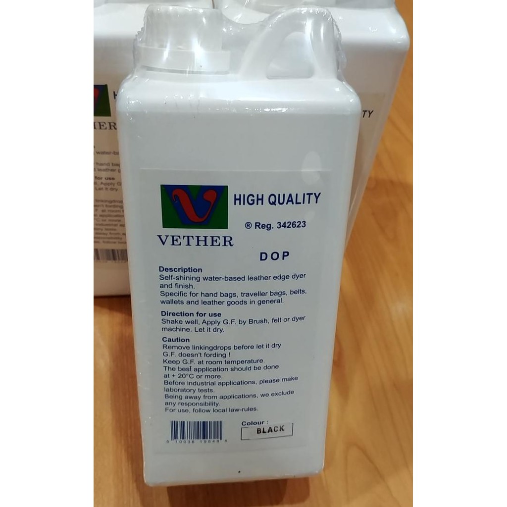 

CAT PINGGIR KULIT DOFF VETHER ORIGINAL