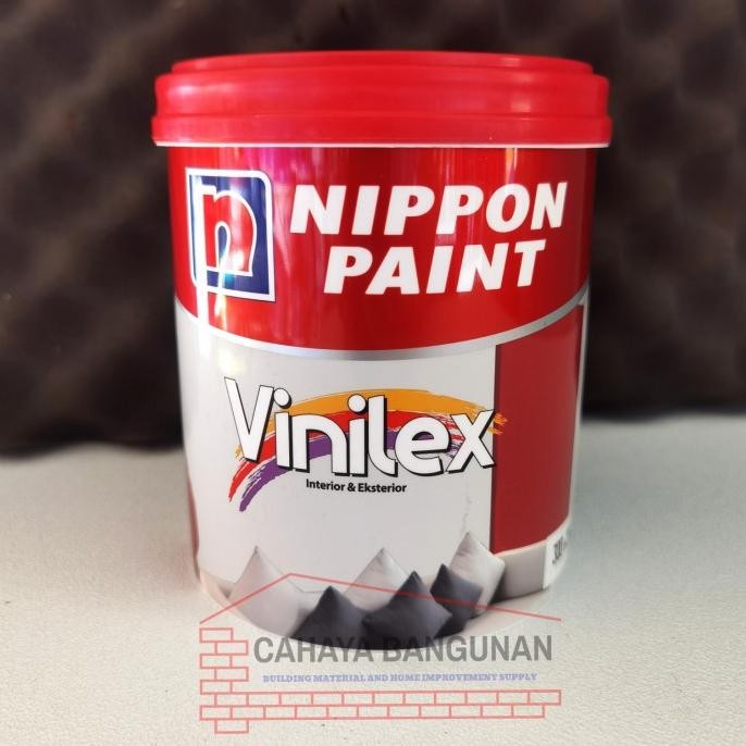 

CAT TEMBOK VINILEX 5000 KEMBANG 1 KG 1KG PUTIH 300 NIPPON PAINT ORIGINAL