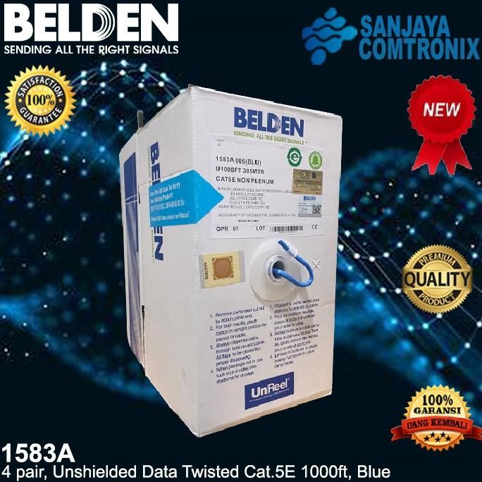 

BELDEN 1583A KABEL LAN UTP CAT. 5E ROLL/BOX/305M ORIGINAL