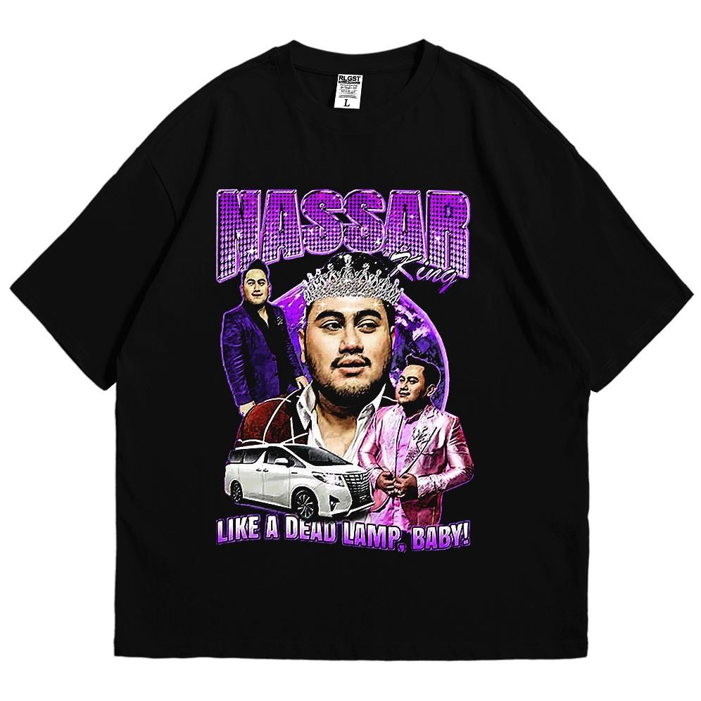 Terviral Rollingstout T-Shirt Nassar Dead Lamp Kaos Band Kaos Parodi Baju Musik Metal Rock