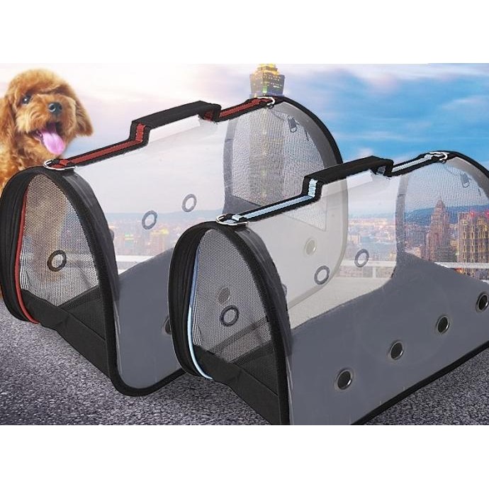 

KANDANG TRAVELLING ANJING DOG TAS KUCING CAT BOX HEWAN BERPERGIAN ORIGINAL