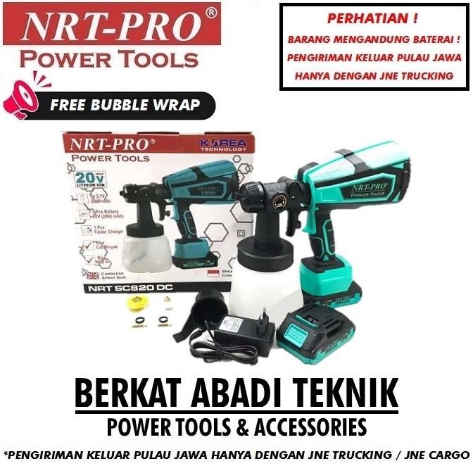 

NRT-PRO SC820DC SPRAY GUN CORDLESS CAT SPRAYGUN SC 820 DC SC820 820DC ORIGINAL
