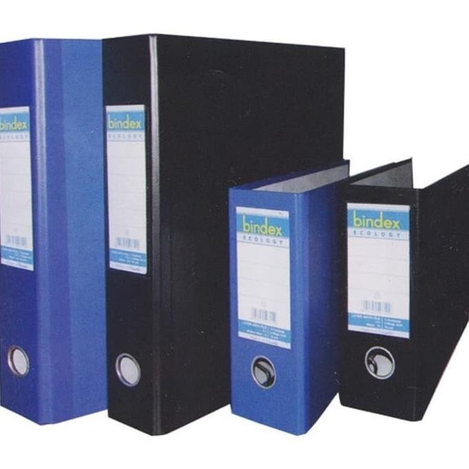 

BEBAS ONGKIR - Ordner Karton Bindex Ecology Warna Hitam / Biru