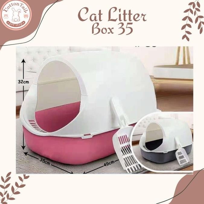 

CAT LITTER BOX 35 / TOILET KUCING CAT LITTER BOX 35 ORIGINAL