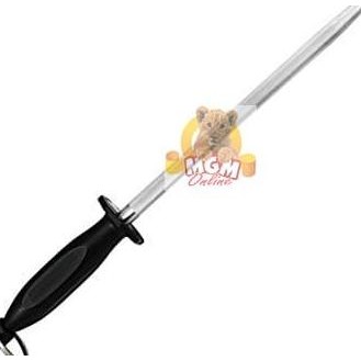 

Berkualitas Pengasah pisau Chef Sejati - Honing Knife Sharpening Rod 10" PREMIUM