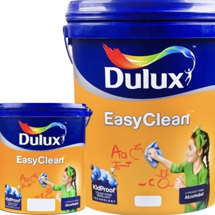 

CAT TEMBOK INTERIOR ANTI NODA DULUX EASY CLEAN - WHITE 1501 UK 20LITER ORIGINAL
