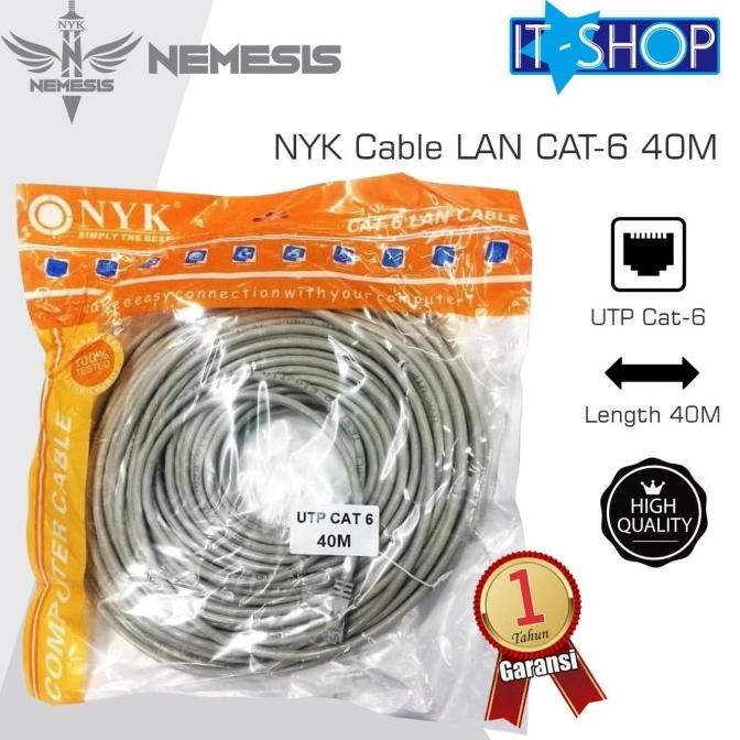 

NYK CABLE LAN CAT-6 40M ORIGINAL