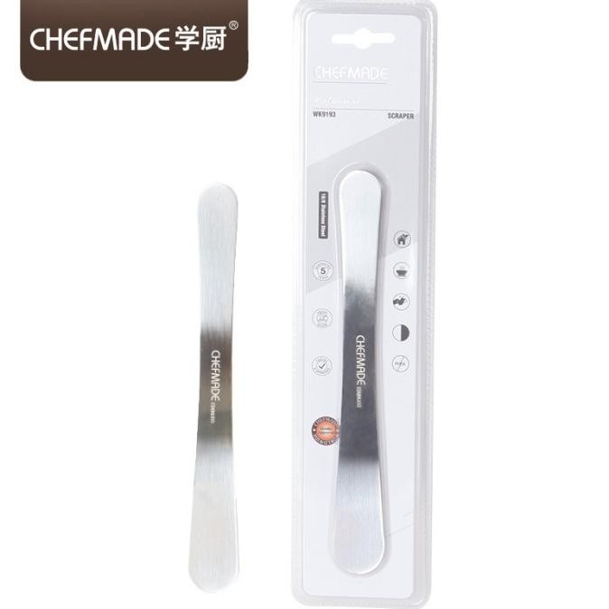 

Berkualitas Chefmade wk9193 stainless mouse butter scraper / pisau selai