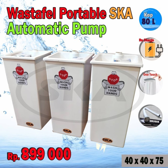 tempat cuci tangan portable