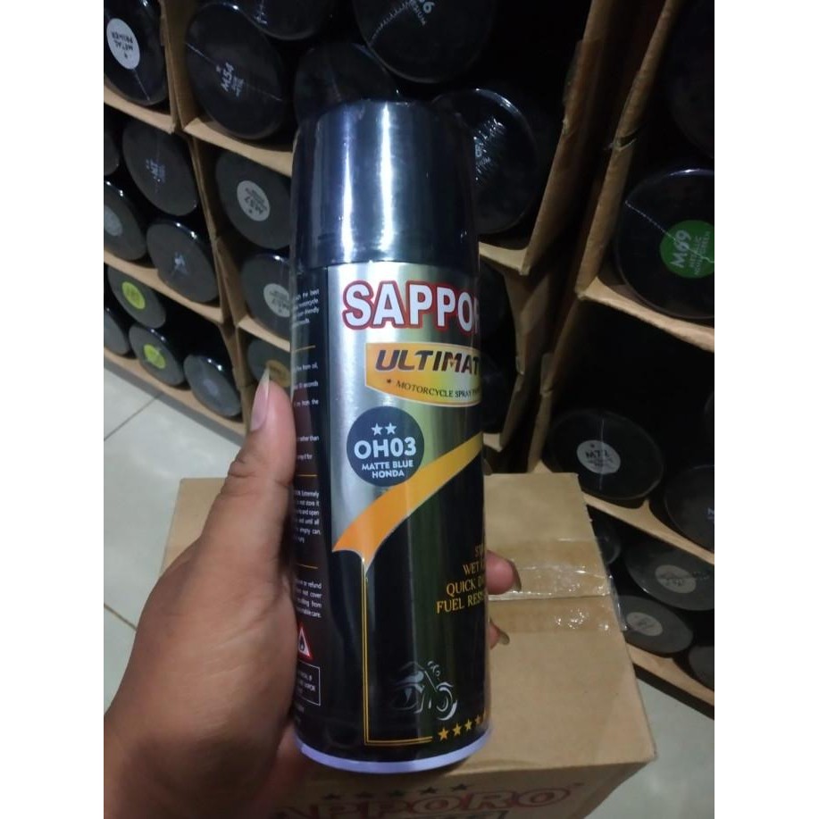 

CAT SAPPORO ULTIMATE OH03 MATTE BLUE HONDA ORIGINAL 4 IN 1 SEMPROT ORIGINAL