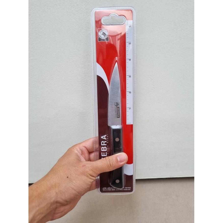 

Berkualitas Pisau Paring Knife Chef Zebra Thailand Pisau Kupas Pisau Serbaguna