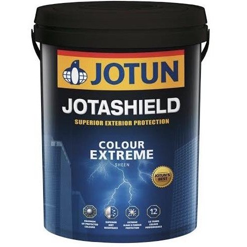 

CAT TEMBOK JOTUN JOTASHIELD EXTREME 20L(28KG) PUTIH CHI ORIGINAL