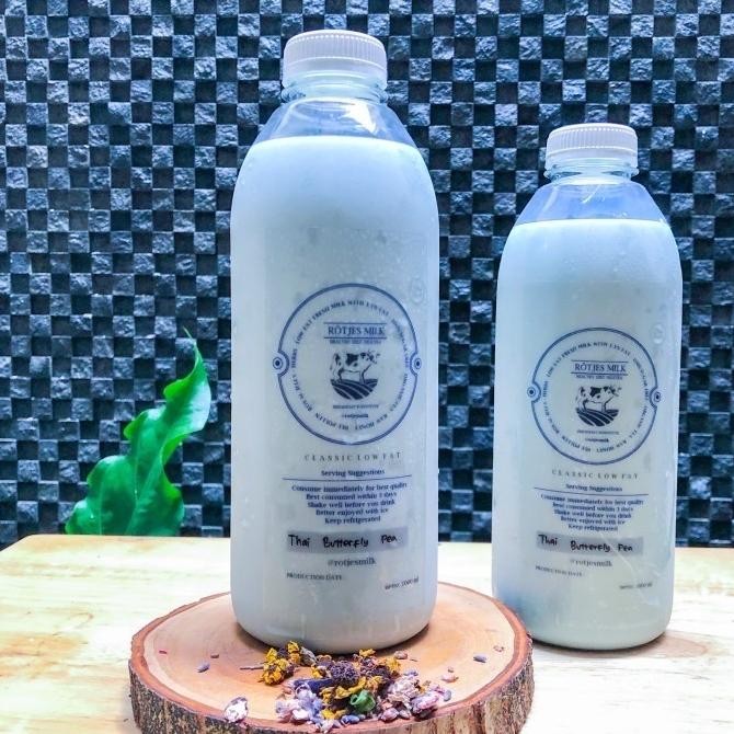 

Terlaris Rotjes Milk "Thai Butterfly Pea" Low Fat Diet Milk Tea Ready Stok