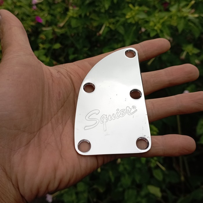 Neck Plate Bass Guitar Squier By Fender