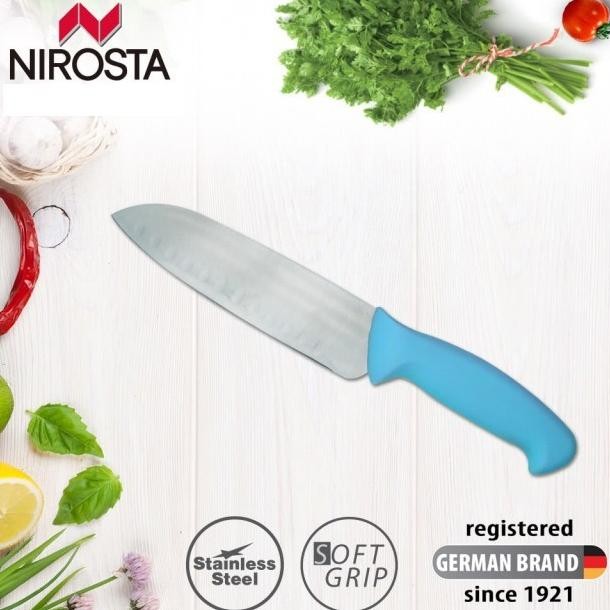 

Berkualitas NIROSTA SANTOKU KNIFE/ PISAU SANTOKU