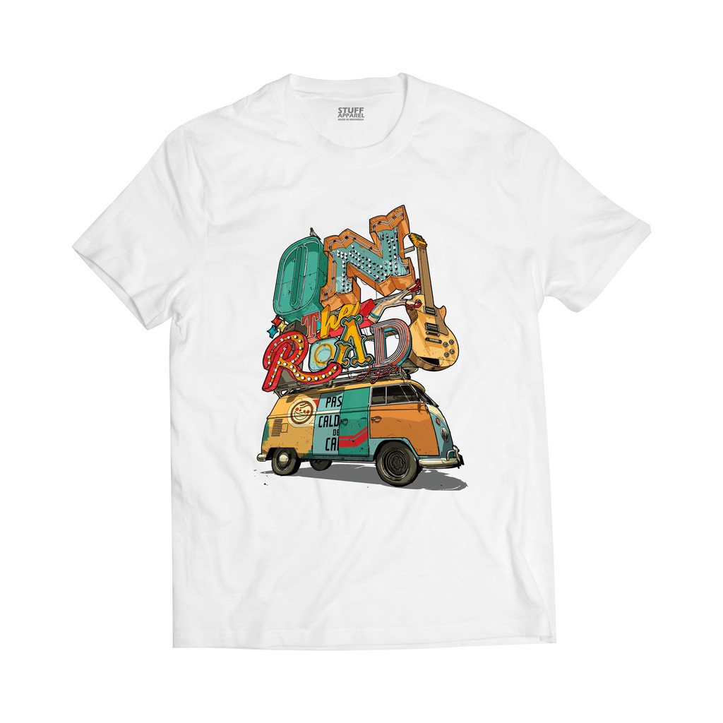 KAOS VW COMBI CLASSIC - T-SHIRT PREMIUM UNISEX PRIA WANITA
