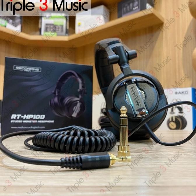 RECORDING TECH RT HP100 Headphone Monitor Flat