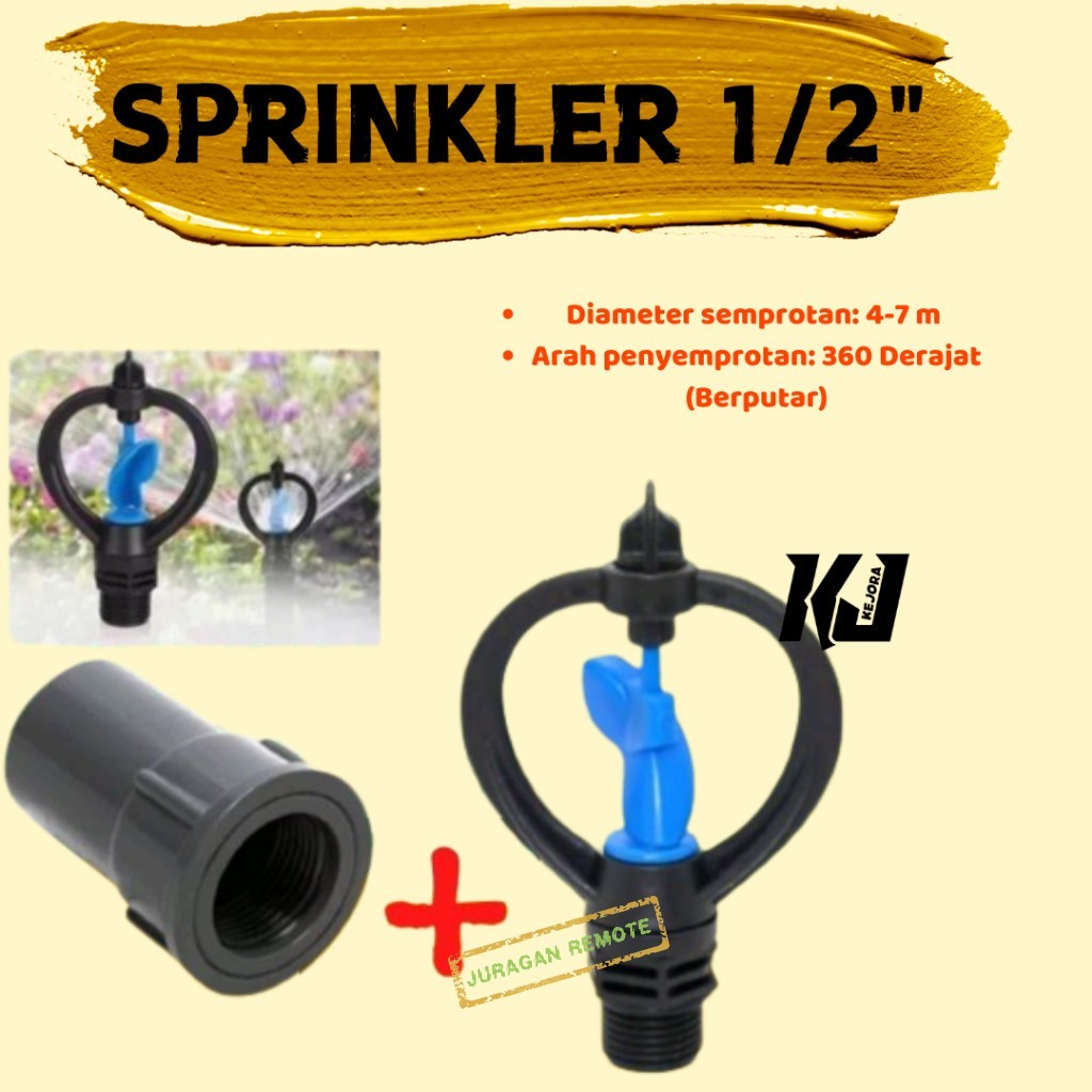 Sprinker Penyiraman Otomatis Sprinkler Kupu kupu