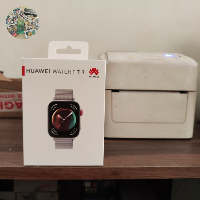 Huawei Watch Fit 3 Grey NFC Edition garansi resmi New