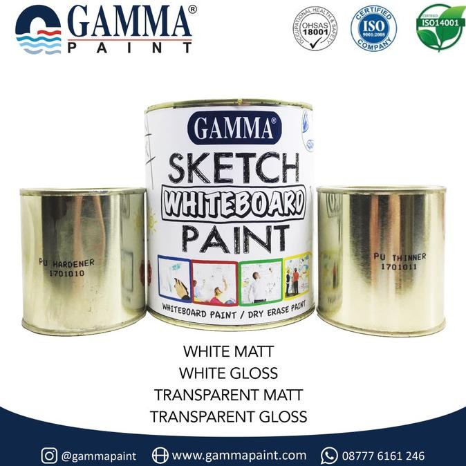

BEBAS ONGKIR - Sketch WHITEBOARD Paint - Mengubah Tembok Menjadi Papan Tulis Spidol