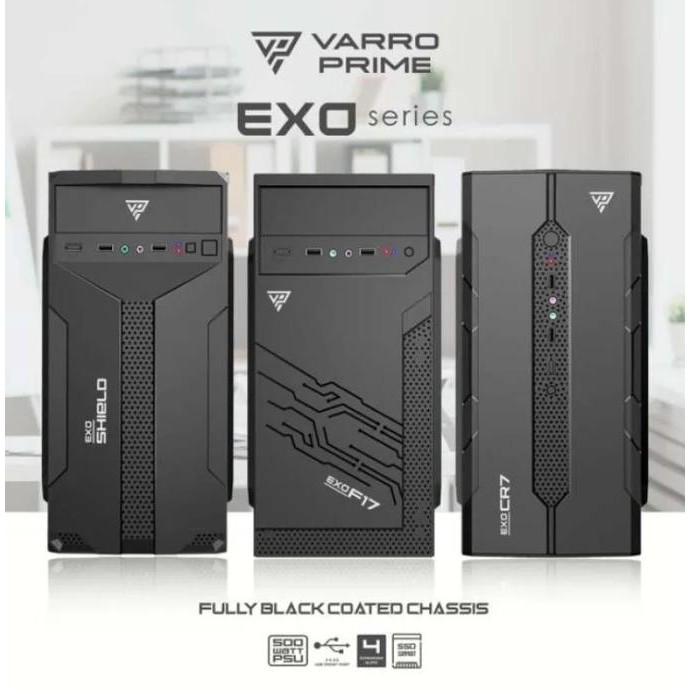 TERBARU - CASING Varro Prime Exo Shield | Varro f17 | Varro CR7 | + PSU