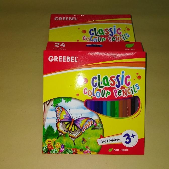 

PENSIL WARNA GREEBEL 24 WARNA CLASSIC COLOUR