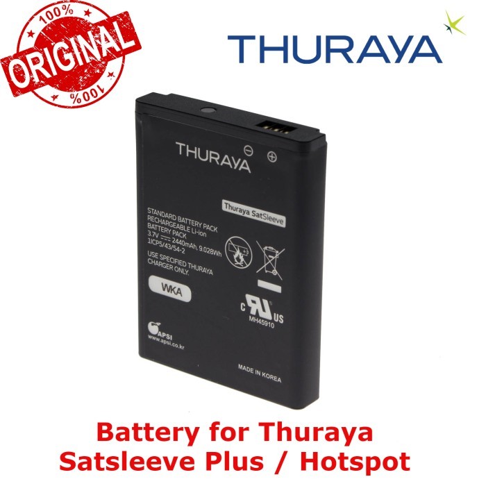 Battery Batre Baterai Thuraya Satsleeve Plus & Satsleeve Hotspot Ori