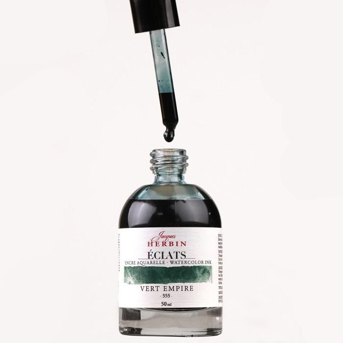 

Herbin Eclats Watercolor Ink 50 Ml Drawing Tinta Cat Air Kaligrafi 2/3