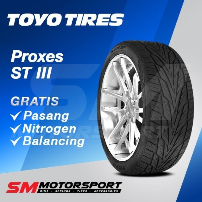 BAN MOBIL TOYO PROXES ST3 S/T III 265 60 R18 18 ASLI