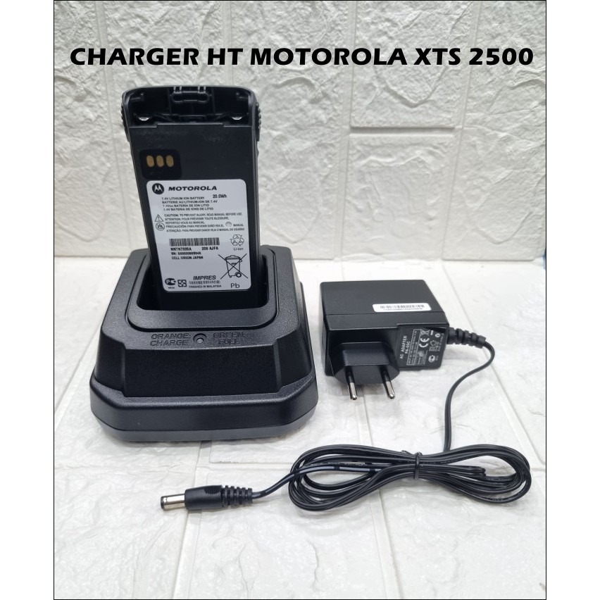 CHARGER BATRE HT MOTOROLA XTS 2500 XTS2500 FULL SET