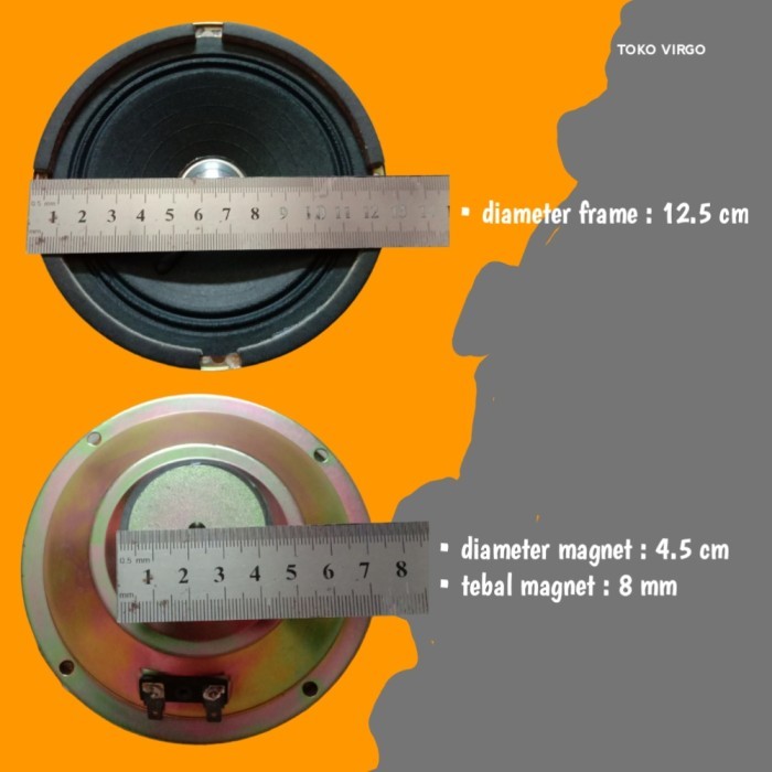 TERLARIS Speaker Middle 100 Watt 5 Inch I Midel 5" Mid C 503 MID