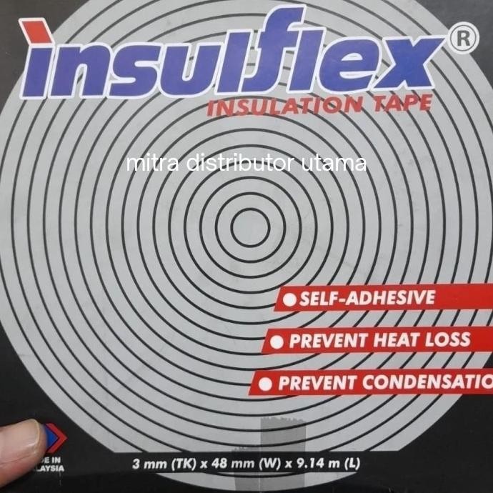 

TERSEDIA LEM ISOLASI INSULFLEX FOAM TAPE INSULASI PIPA AC TEMBAGA INSUFLEX LAKBAN SPONGE INSULATION BUSA BRONZE 1 2 " INCH IN