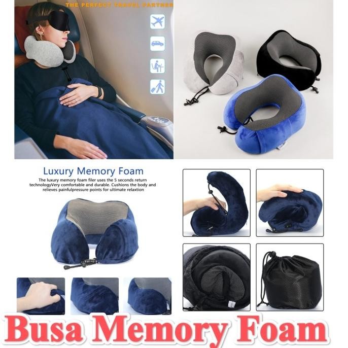 

TERSEDIA BANTAL LEHER BANTAL TRAVELING FOLDABLE TRAVEL BUSA MEMORY FOAM