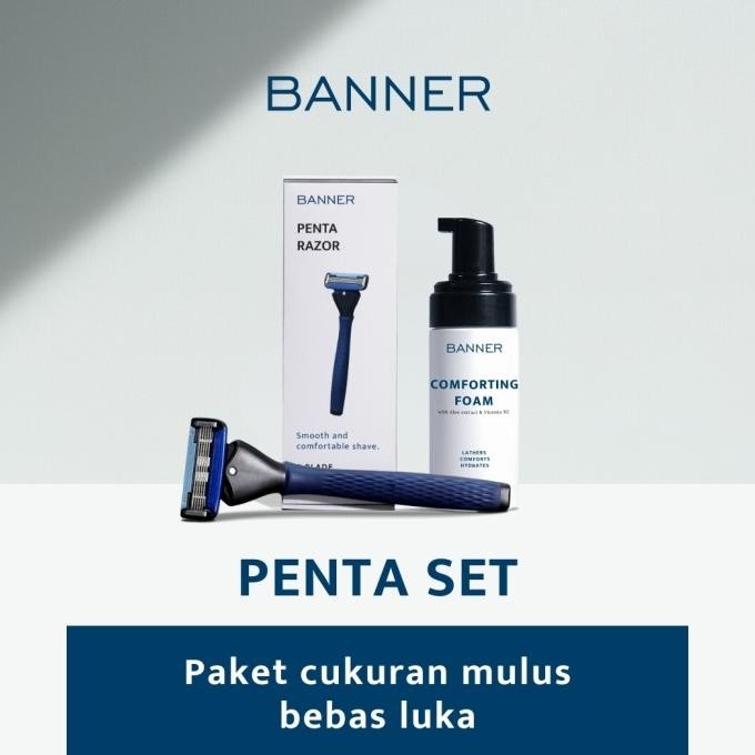 

TERSEDIA BANNER PENTA SET (PISAU CUKUR PENTA & NATURAL SHAVE FOAM)