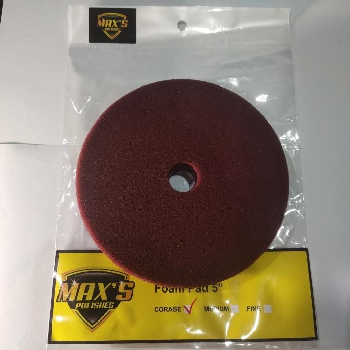 

TERSEDIA BUSA POLES MOBIL - MAX'S POLISHES FOAM PAD 5 INCH