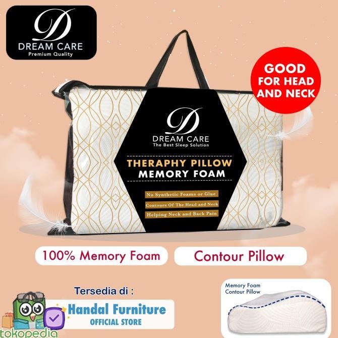 

TERSEDIA ! BANTAL CONTOUR 100% MEMORY FOAM DREAM CARE