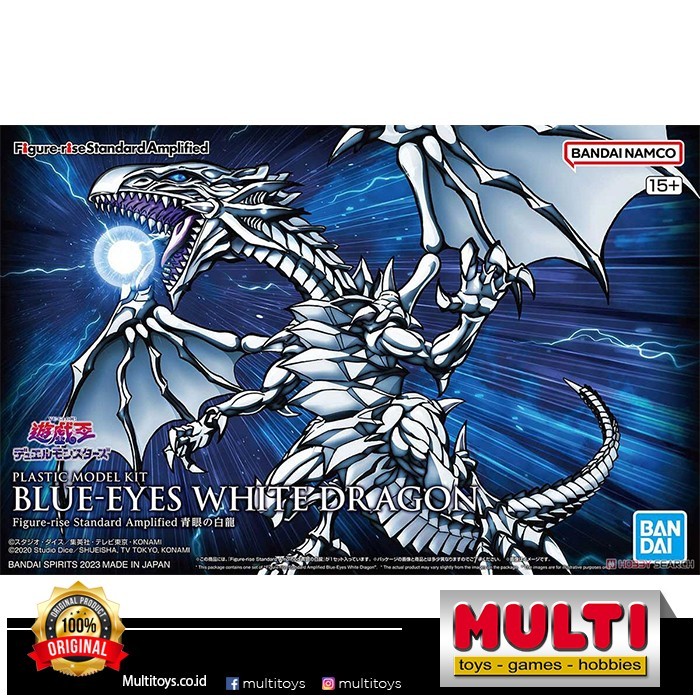 FIGURE-RISE AMPLIFIED BLUE EYES WHITE DRAGON 65022