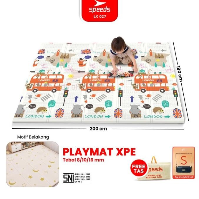 

TERSEDIA KARPET LIPAT PLAYMAT BAYI MATRAS BAYI LIPAT XPE FOAM SPEEDS 027-15