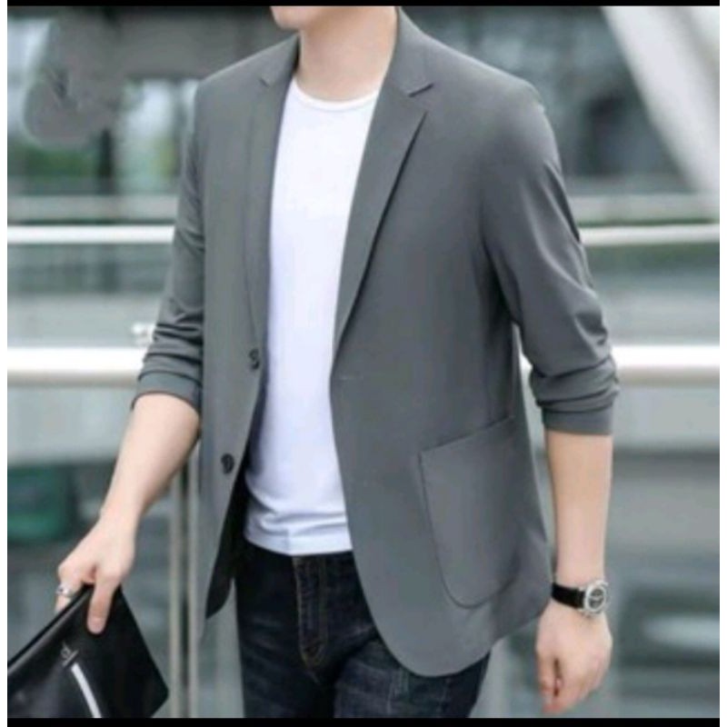 blazer pria elegan - blazer pria casual - blazer pria premium -jas kerja pria - blazer pria terbaru 
