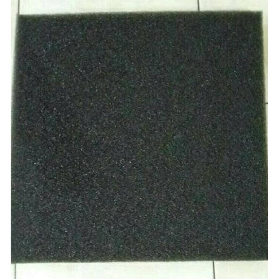 

TERSEDIA AQUARIUM KOLAM IKAN MEDIA FILTER BIO FOAM HITAM UK 50 CM X 100 CM