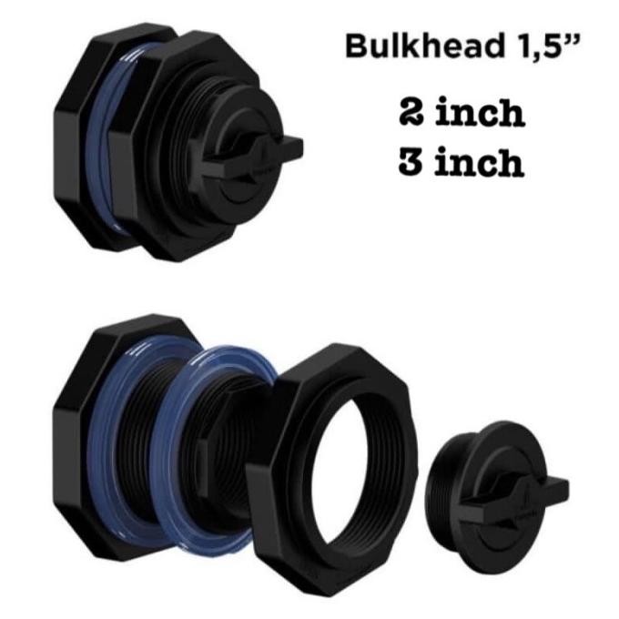 Promo Fitting Drat Tandon Toren Air 3inch/ Drat Tandon Air Sambungan Tangki COD