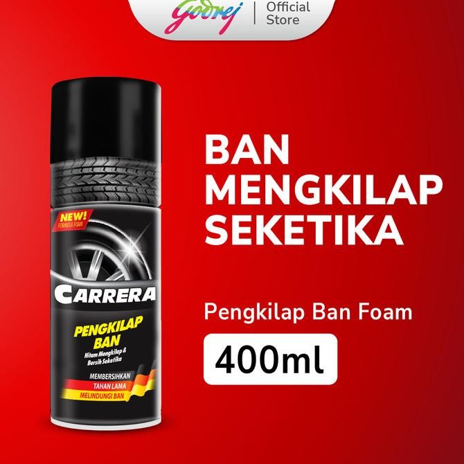 

TERSEDIA CARRERA PENGKILAP BAN FOAM 400ML