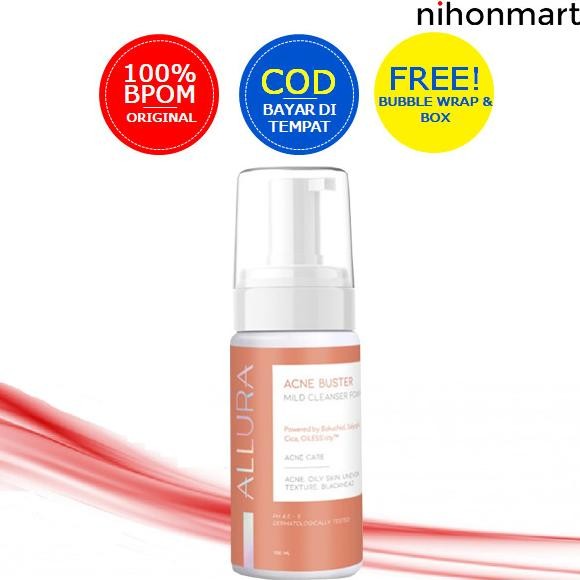 

TERSEDIA ALLURA ACNE BUSTER MILD CLEANSER FOAM 100ML