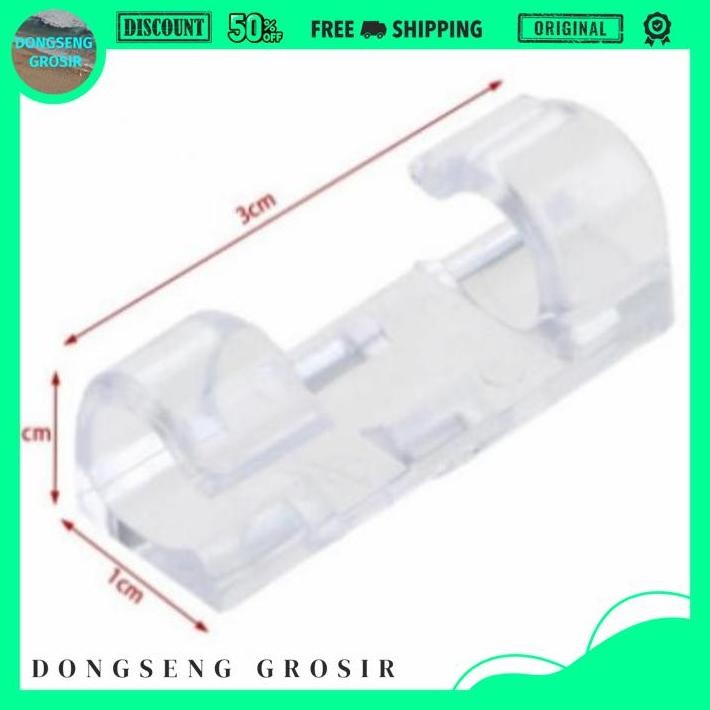 

KLIP KABEL TEMPEL 1PCS DONSENG GROSIR GRATIS ONGKIR !!
