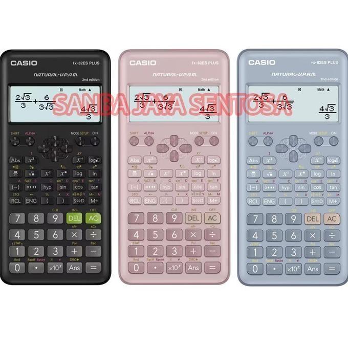 

TERMURAH - Kalkulator Ilmiah CASIO FX 82ES PLUS 2nd Ed Scientific Calculator